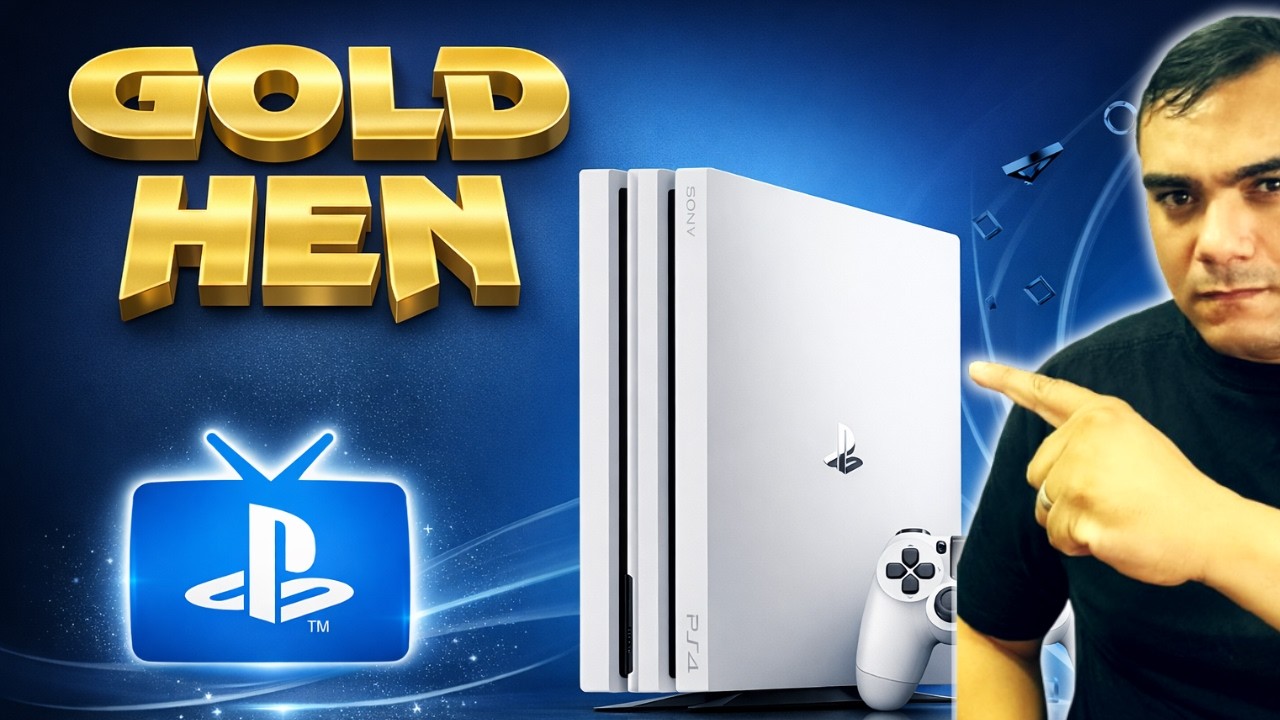 COMO INSTALAR O GOLD HEN NO PS4 13.00 SEM DISCO - GUIA DEFINITIVO