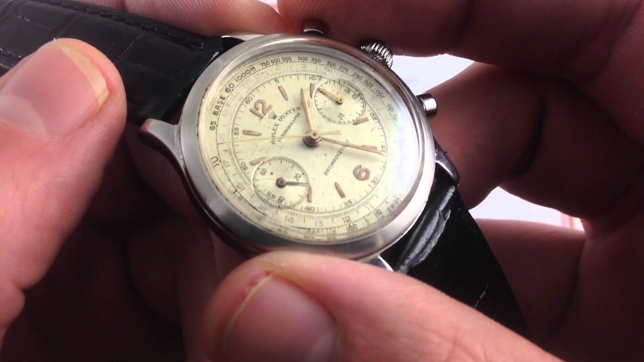 Rolex Oyster Chronographe Ref. 3525 Vintage Luxury Watch Review