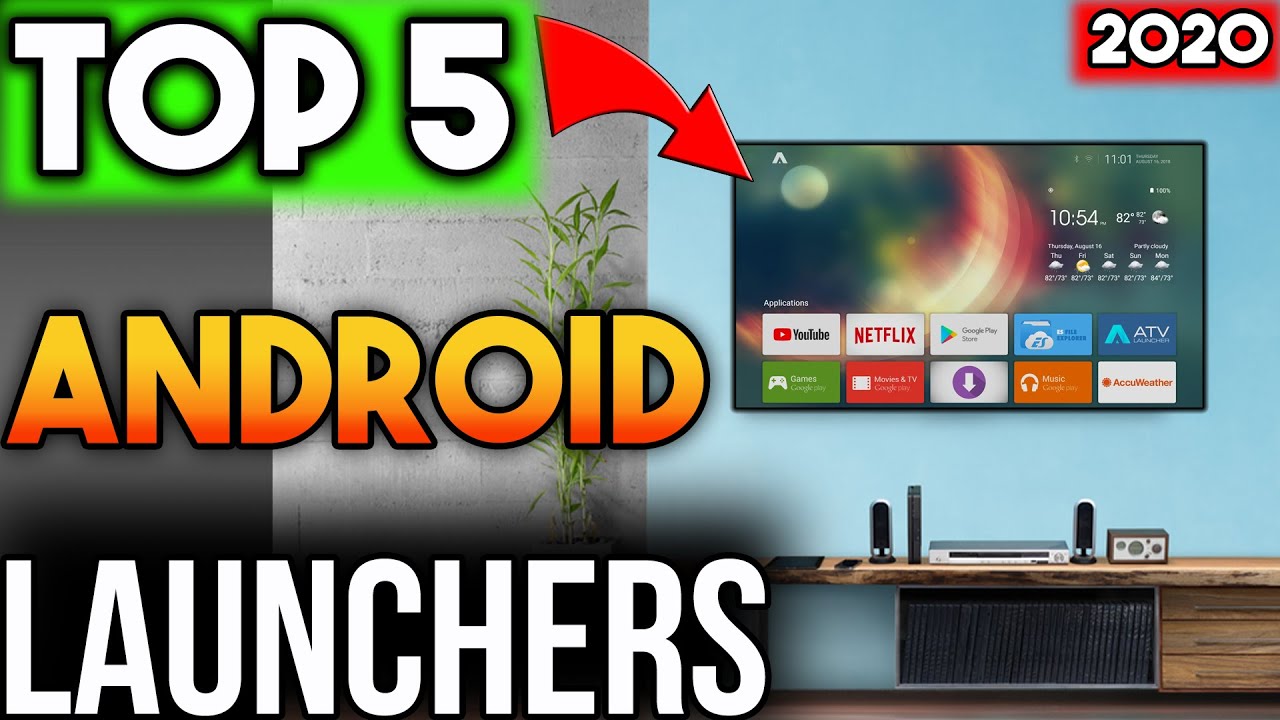 🔴BEST ANDROID TV LAUNCHERS 2020