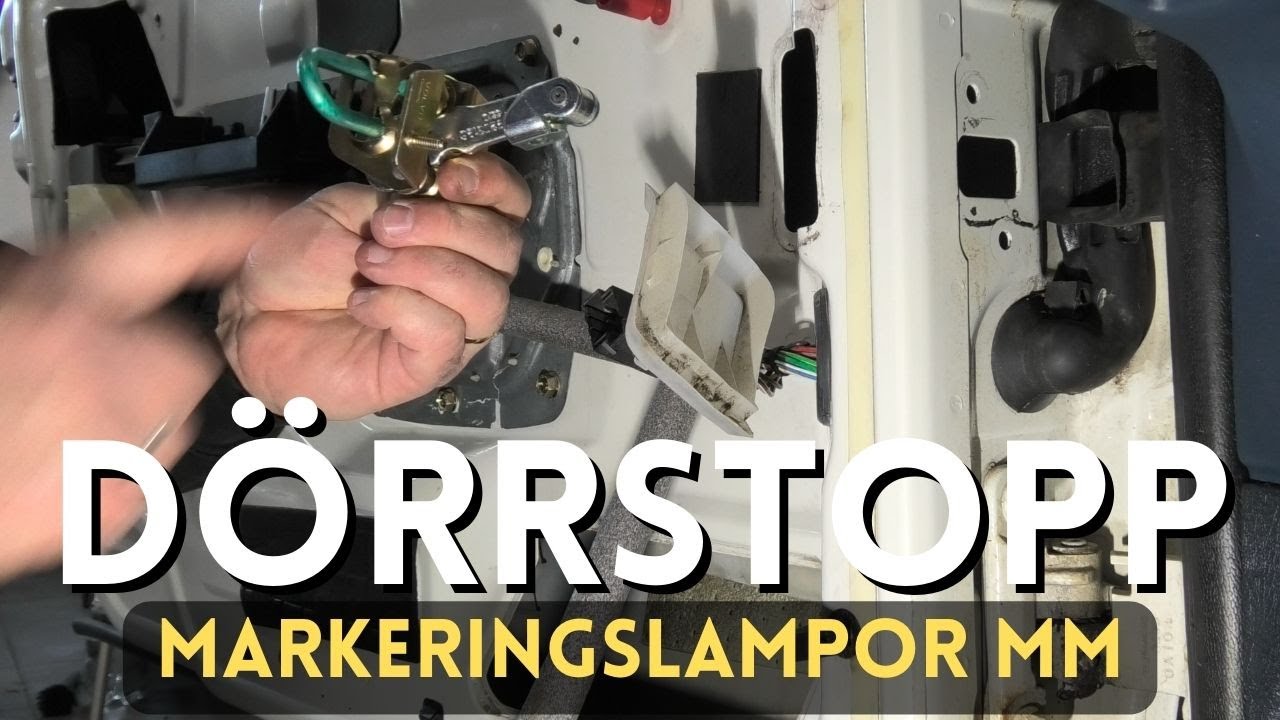 Monterar dörrstopp till min Volvo 850