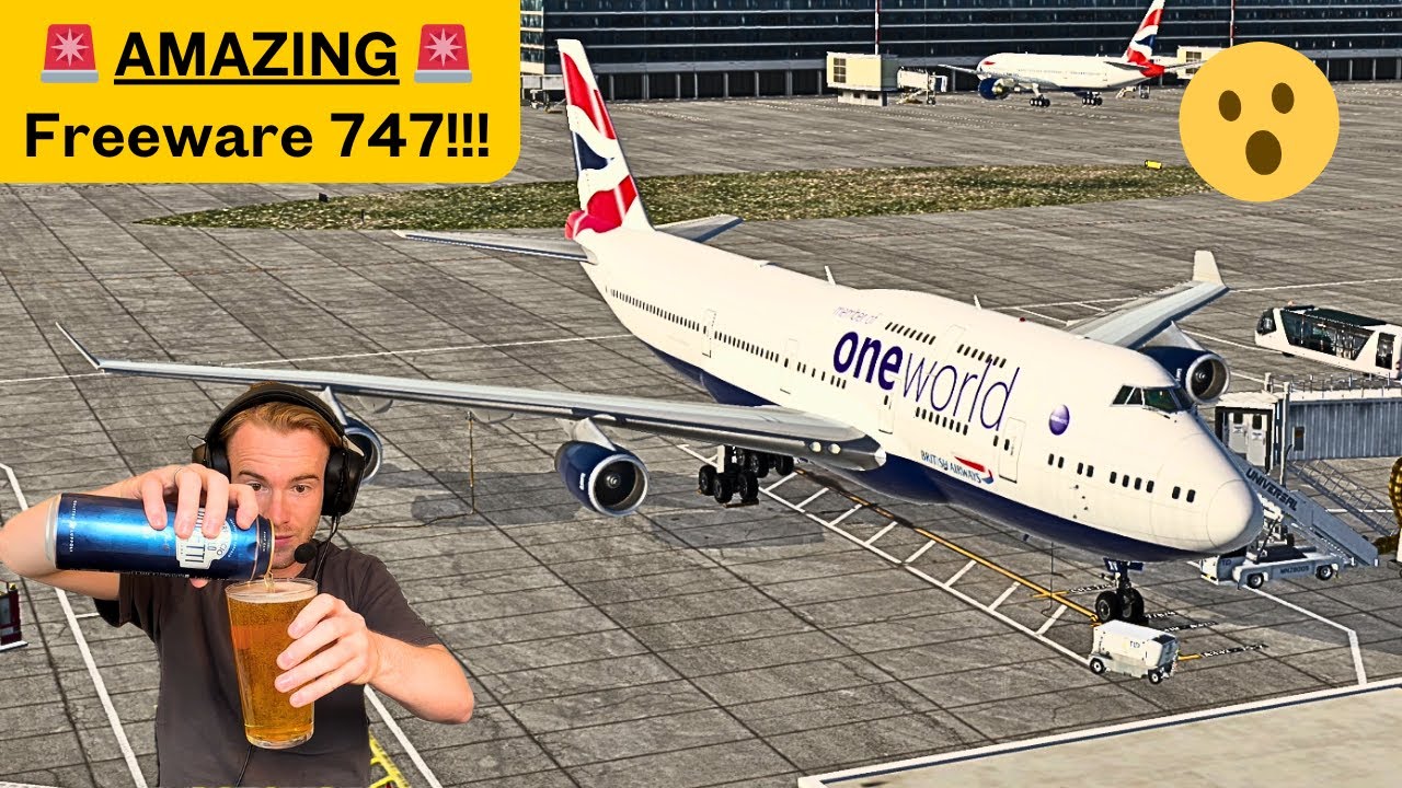 Sparky 747-400 | The Best Freeware 747 on X-Plane | Review & Tutorial