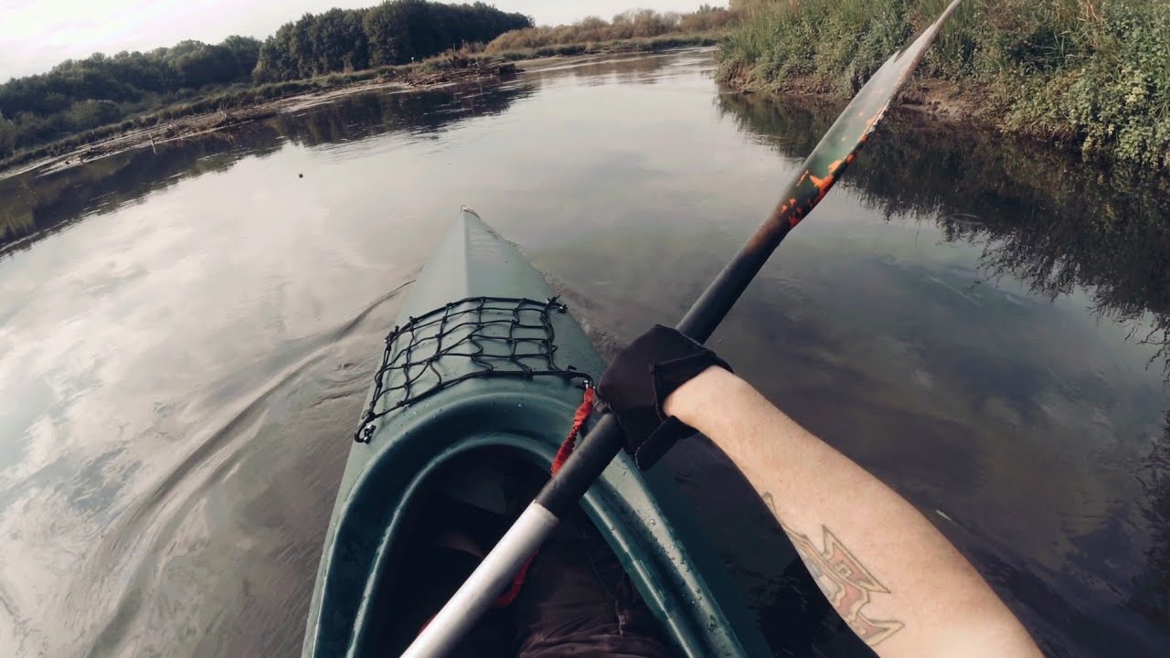 Salzig schmeckt der Wind - Mit dem Kajak auf der Niers.