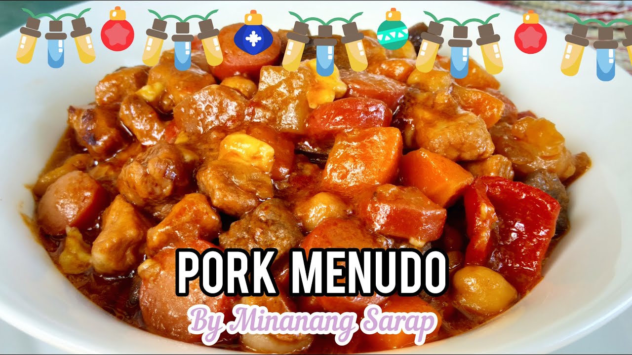 PORK MENUDO RECIPE | Minanang Sarap