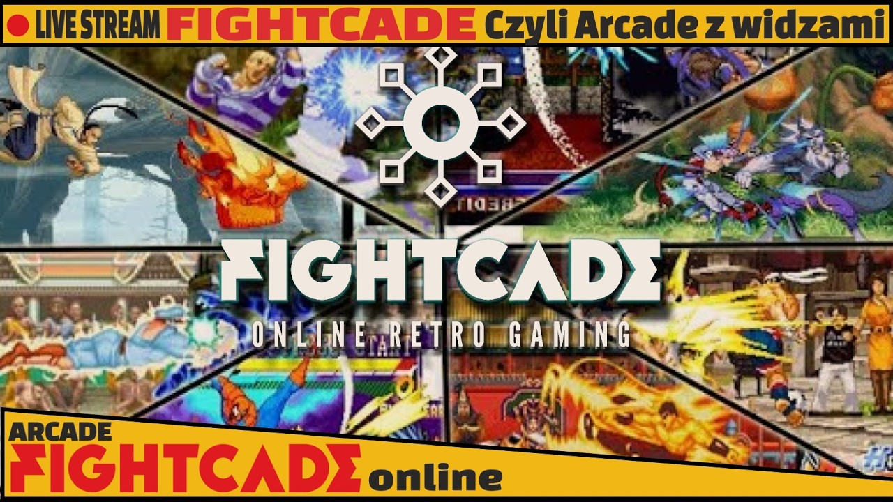 LIVE - Fightcade 2 - Czyli granie Arcade z widzami🔥🔥🔥#2
