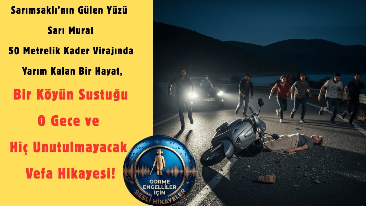 Sarımsaklı’nın Gülen Yüzü Sarı Murat, 50 Metrelik Kader Virajında Yarım Kalan Bir Hayat…