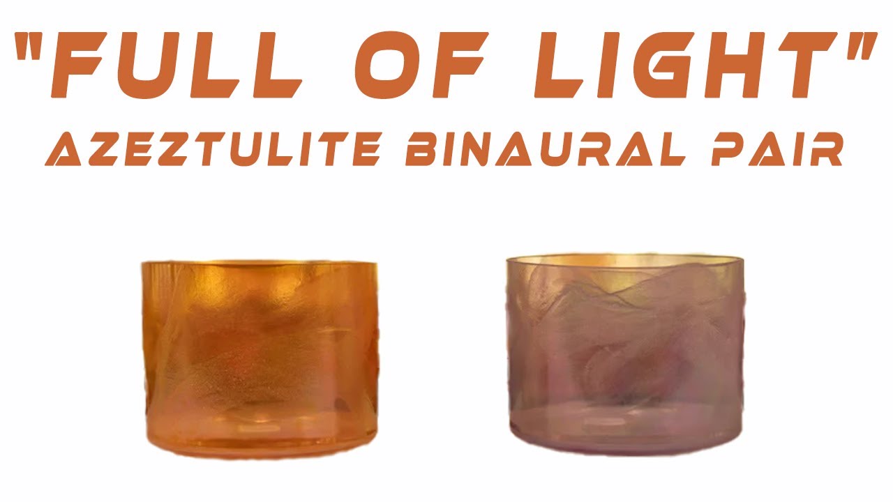Azeztulite Alchemy Singing Bowls | 