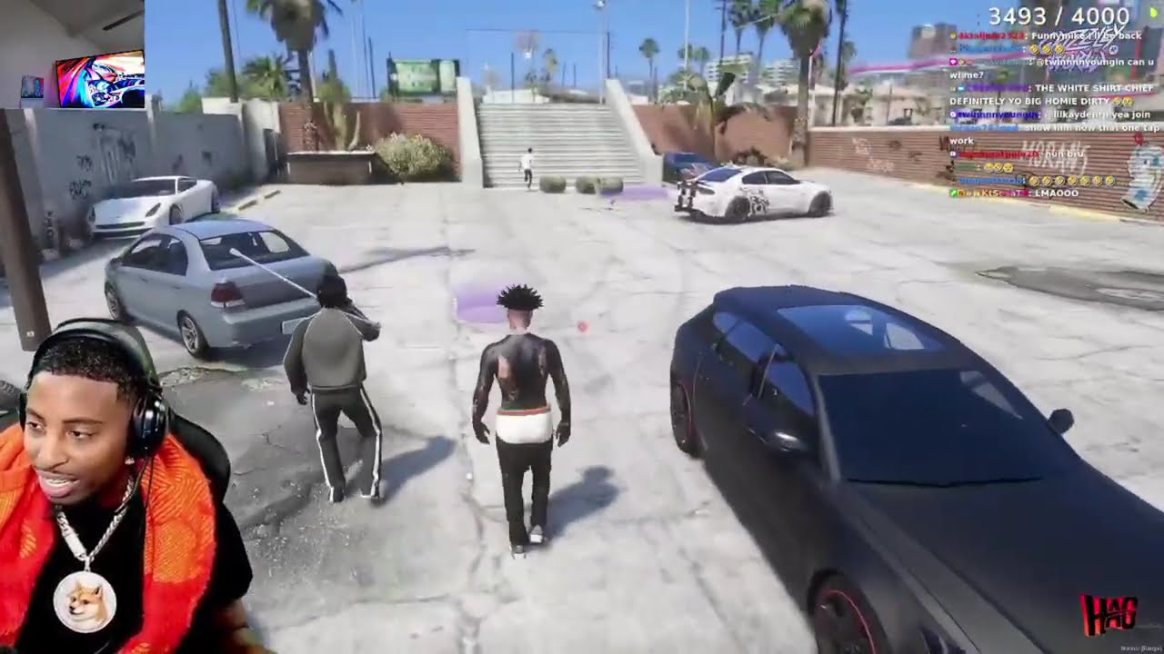 Funny Mike Reaction! GTA RP 💪🏾!