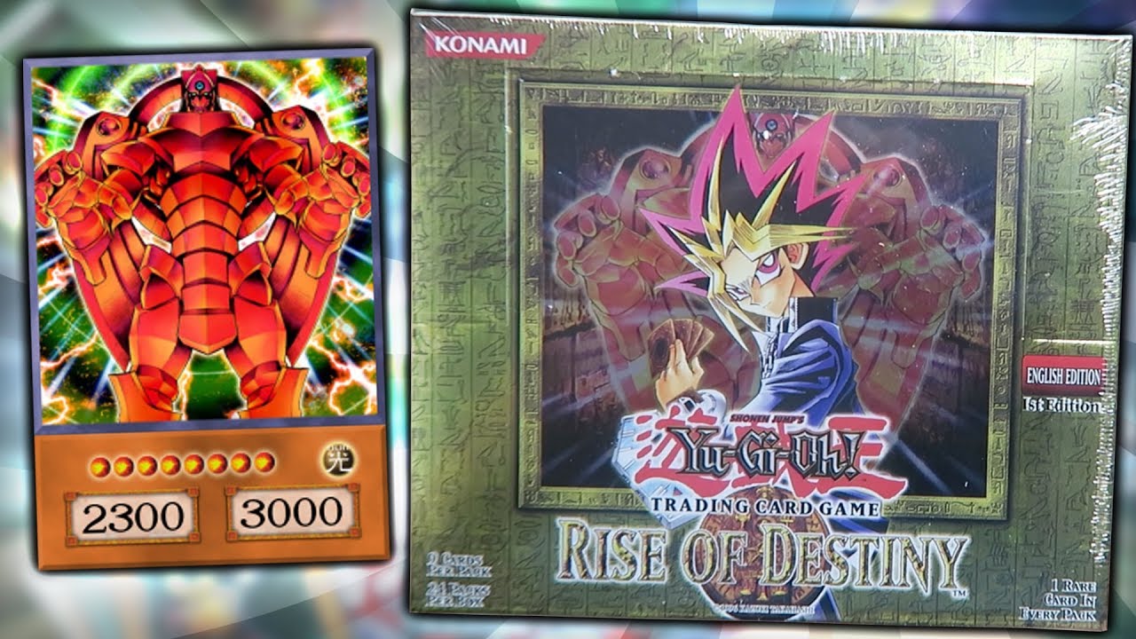 YuGiOh 2004 RISE OF DESTINY 1st Edition BOOSTER BOX OPENING! Hunt For The Creator!