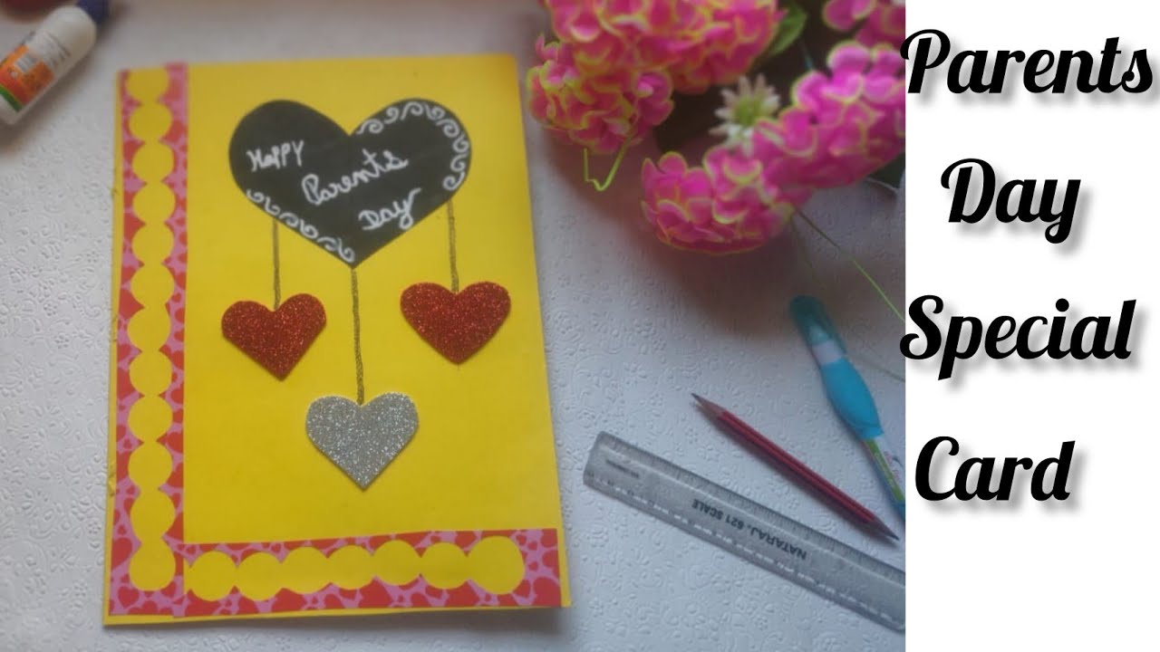 Parents day special card ,, for parents.....//card tutorial