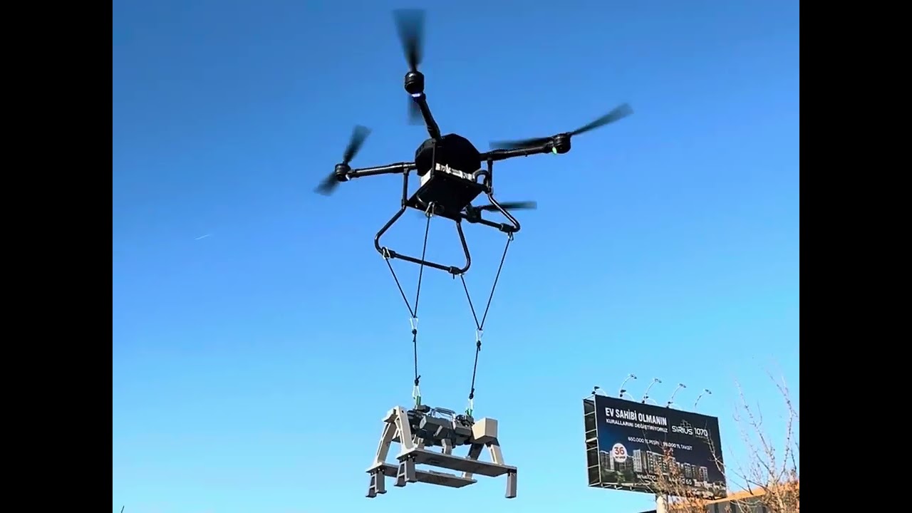 Drone–Robot Integrated System for Live Power Line Deployment and Multi-Line Transition