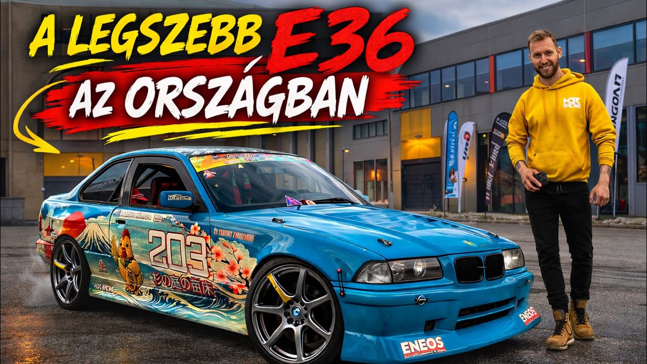 JDM STYLE BMW?! EZ MEGOSZTÓ LESZ...E36V8 upgrade...
