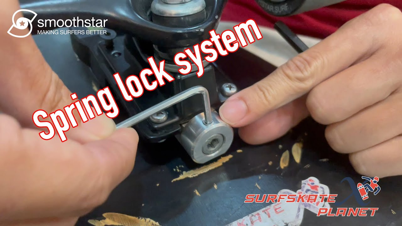 How to work and adjust spring lock system on Smoothstar