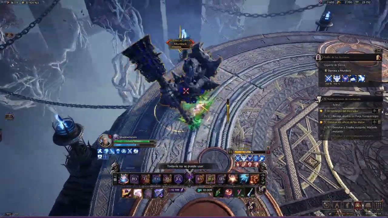 Tier 5 Hall of Illusion  - Staff/Dagger | Throne and Liberty SOLO Dungeon (Molgras/Murdock)