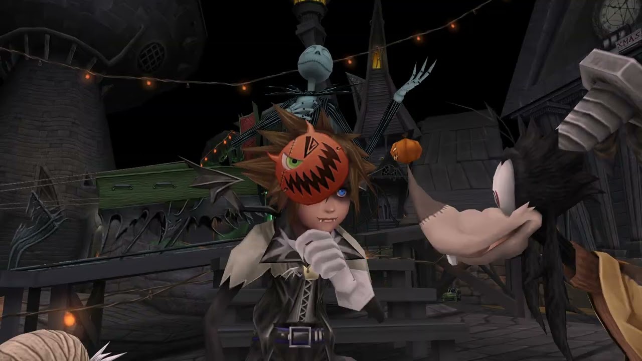 Two worlds side by side | Kingdom Hearts II 1440p ENG commentary | 12