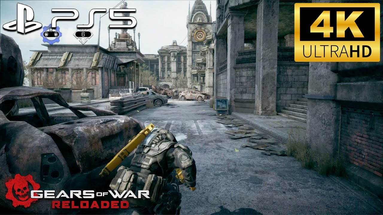 Gears of War: Reloaded Beta Gameplay- Team Deathmatch on Gridlock (PS5 4K)
