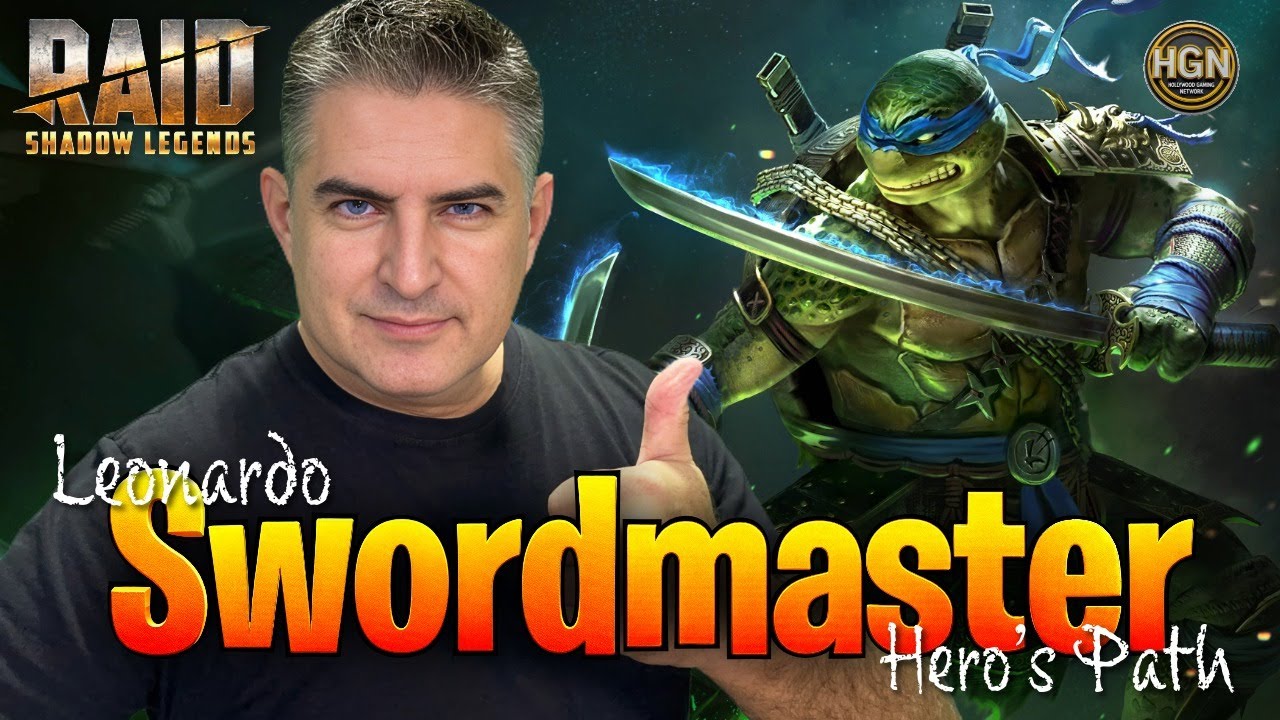 Leonardo Swordmaster's Path - Pulling 50 Voids, 18 Sacreds, 40 Primals! | RAID: Shadow Legends