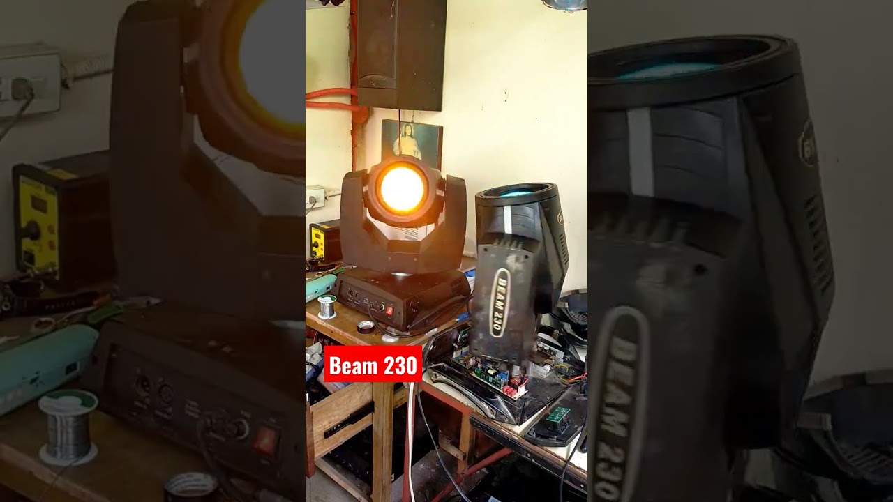 The repair is finished - Moving Head Beam 230