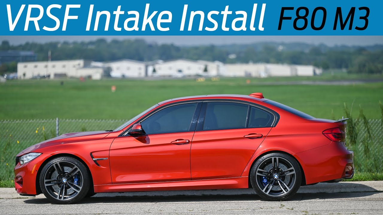 Установка впуска VRSF на BMW F80 M3 с помощью звуковых клипс