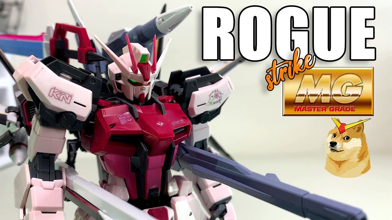 The Pink Machine! MG Strike Rogue + Ootori Review Video