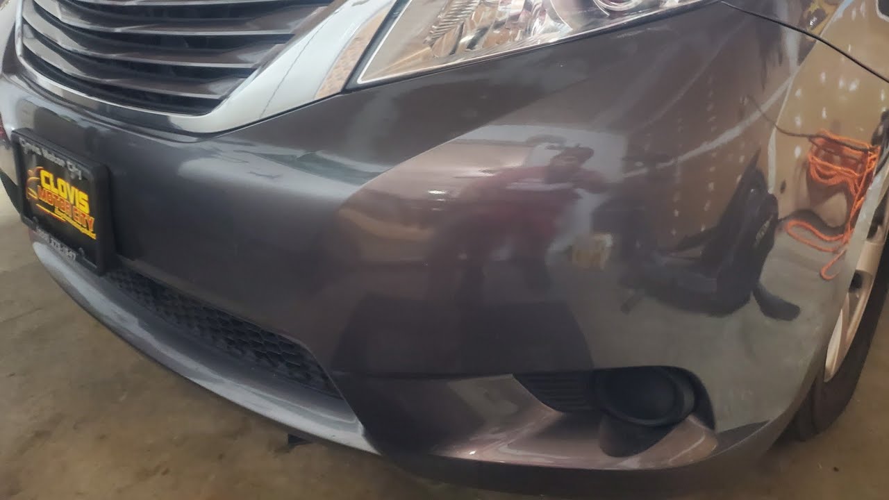 How to: Drop the Front Bumper on a 2015 Toyota Sienna