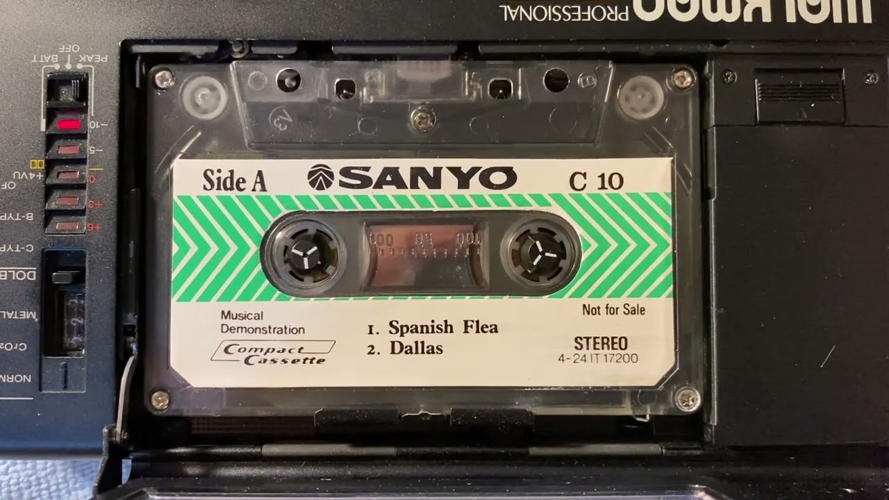 Sanyo Demonstration cassette 