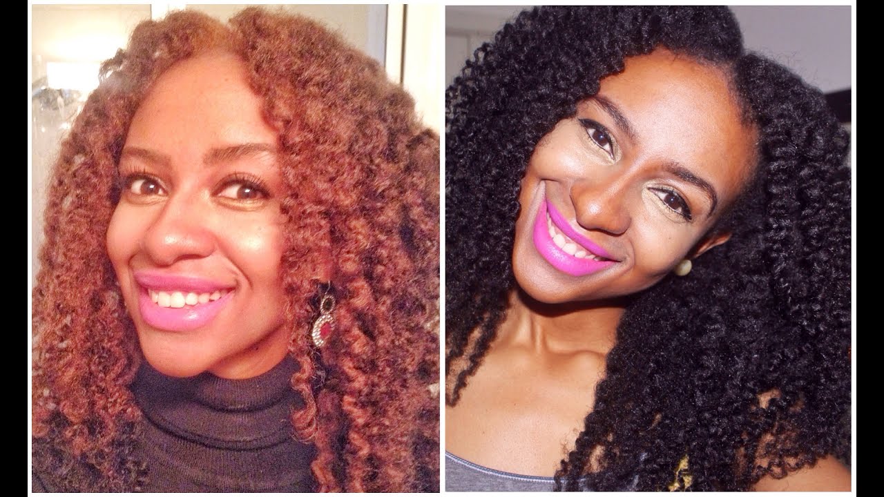 How I Dyed My Natural 4C Hair (no bleach)!!