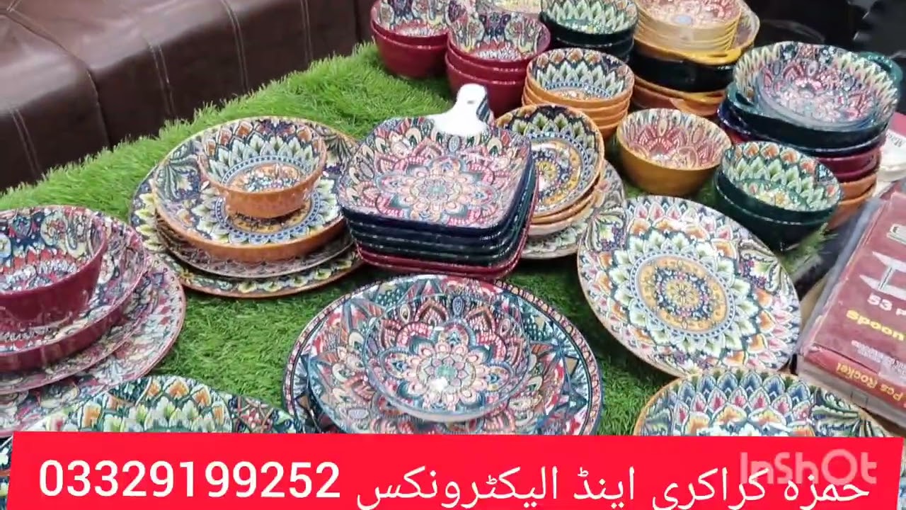Latest design importied luxury wedding crockery! kitchen crockery bridal crockery dinner set tea set