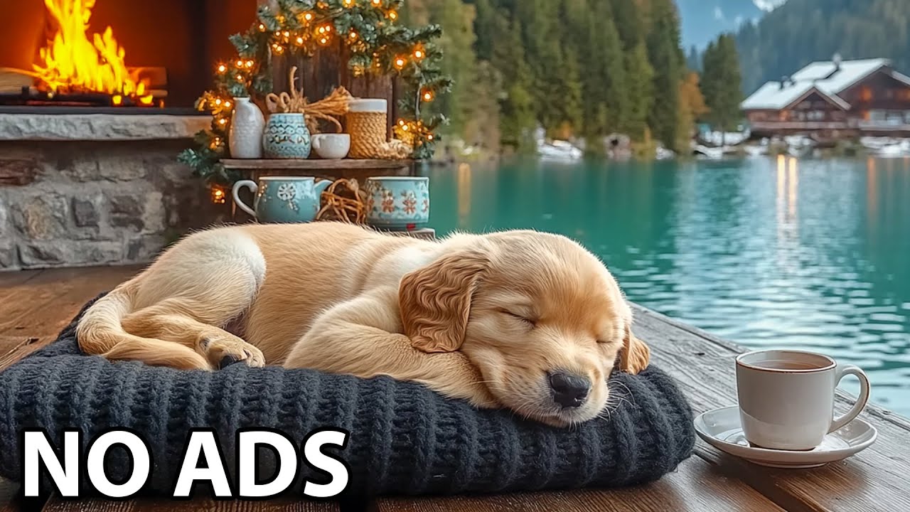 12 Hours Calm Dog Music 🐾 Piano Lullabies for Dog Sleep 💖 Separation Anxiety Music for Dog