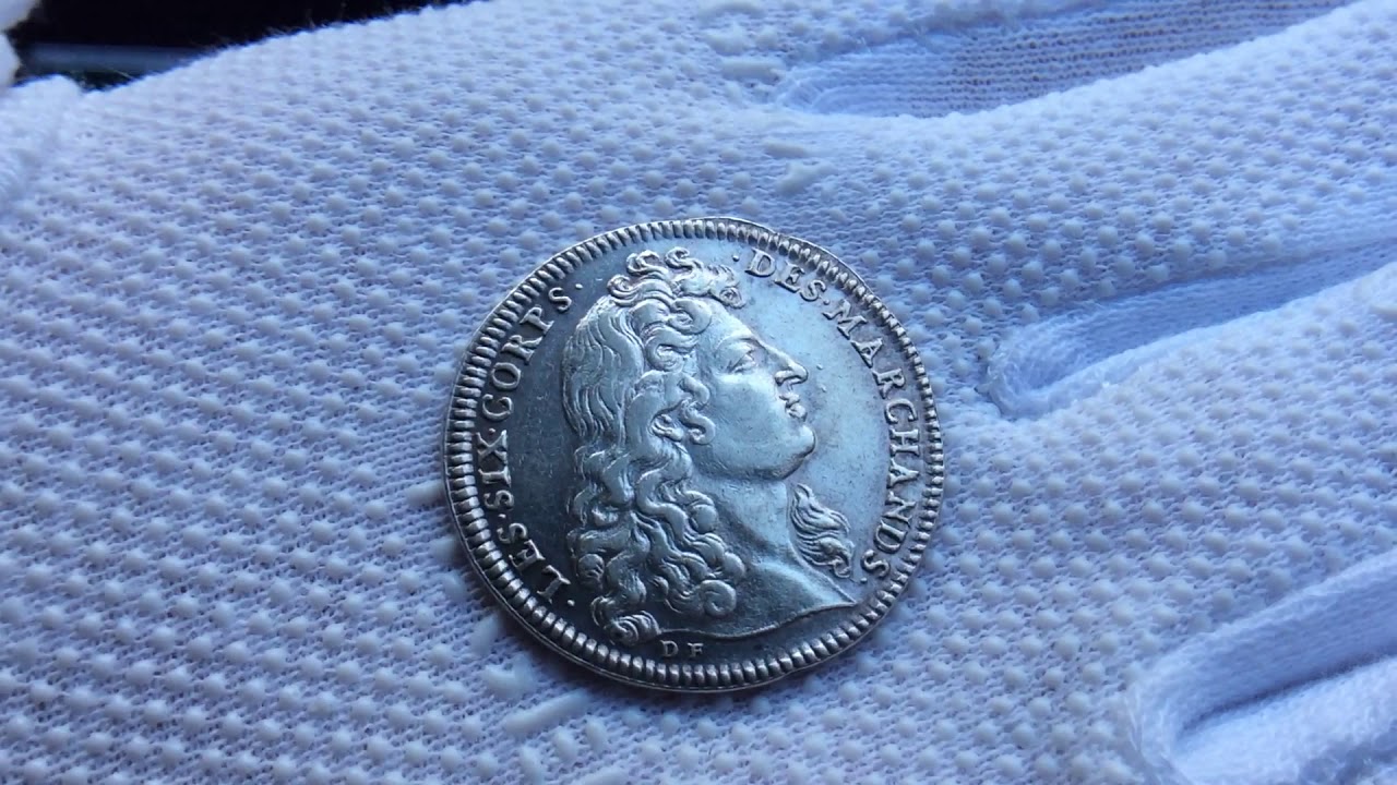 Жетон Франция 1672 года.