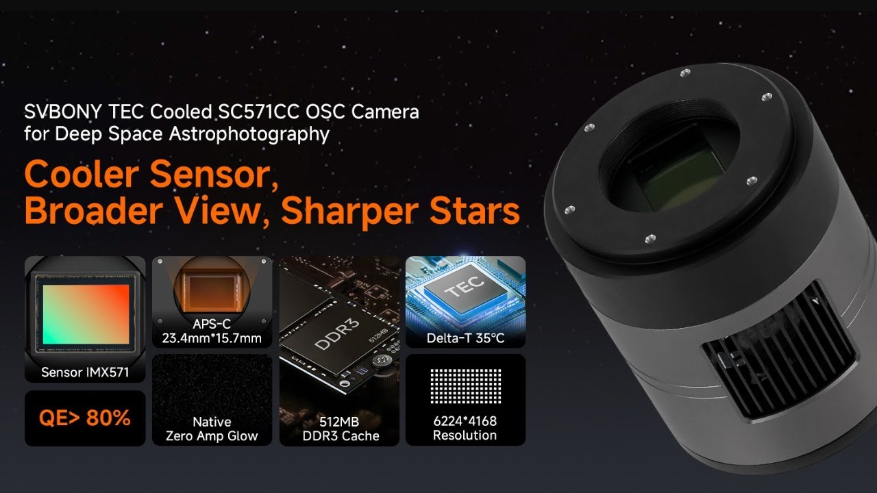 Goodbye Noise & Glow: SC571cc Dual-Stage TEC Cooled Camera in Action
