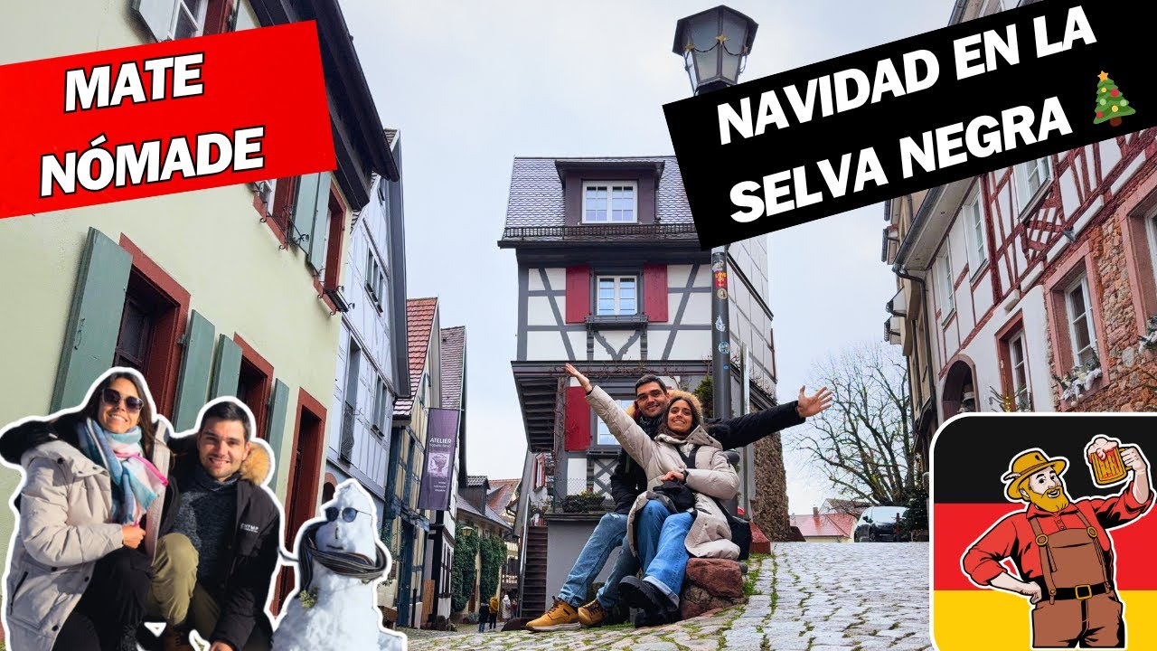 Navidad en la Selva Negra 🇩🇪 | Qué ver en Friburgo, Gengenbach y el Lago Titisee 🎅✨