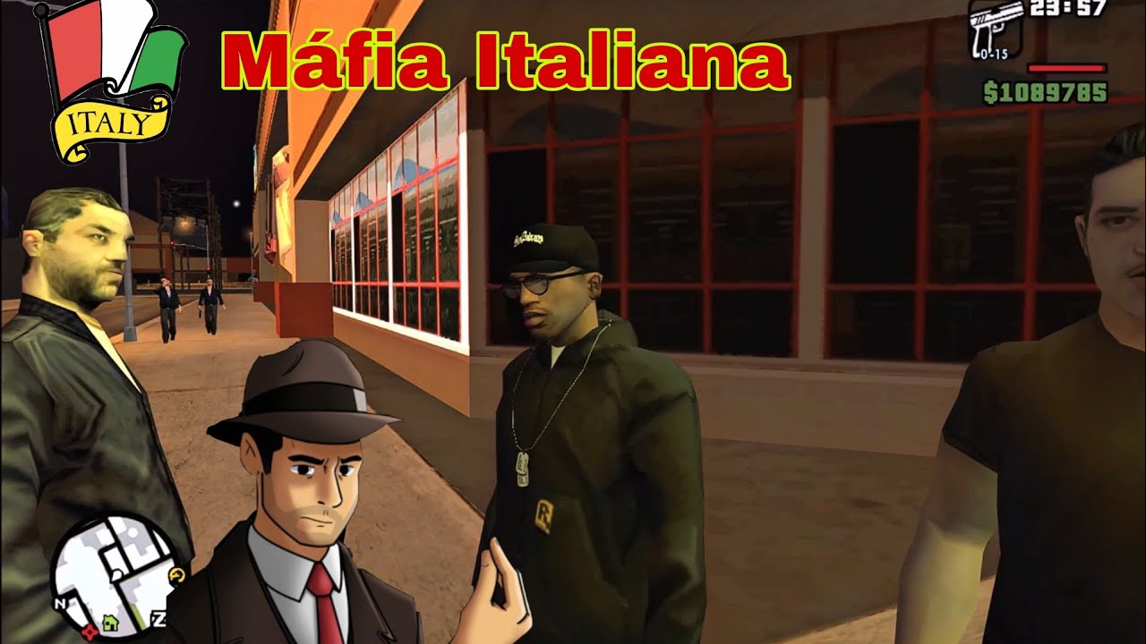 Diálogos dos caras da máfia Italiana - GTA San Andreas