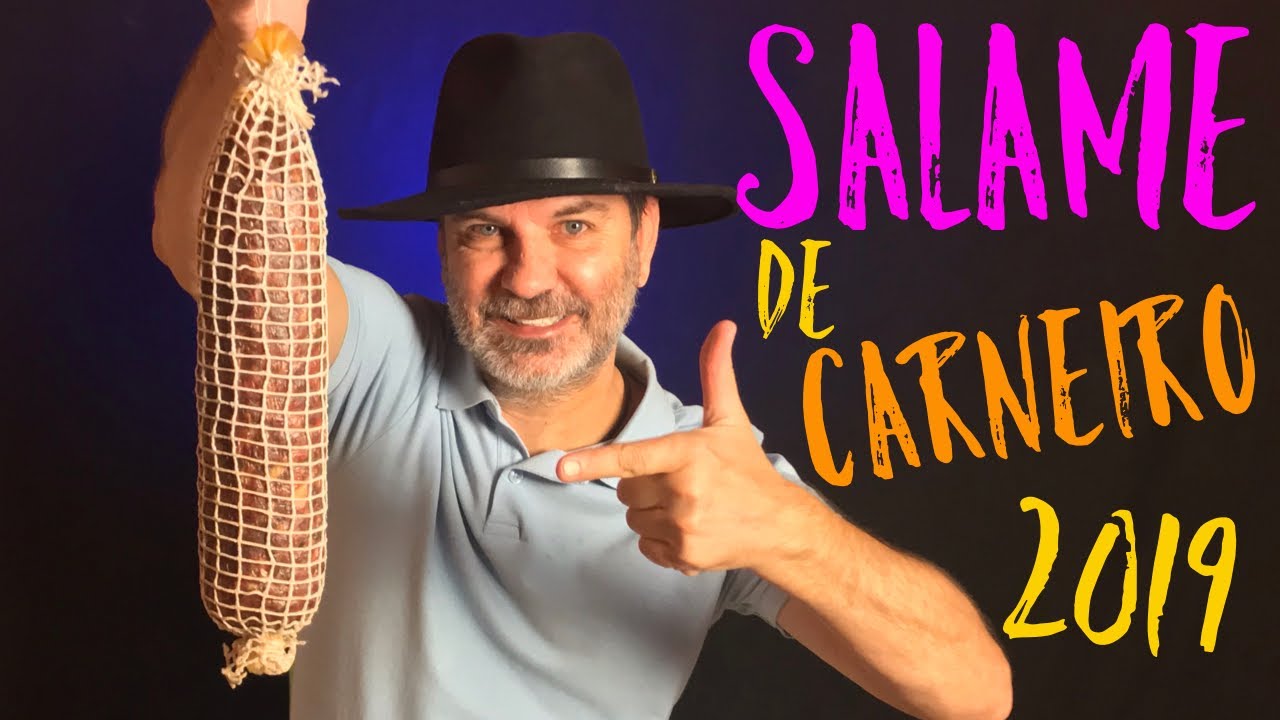 SALAME DE CARNEIRO ARTESANAL - 2019 - CHARCUTARIA CASA DI PUCCI