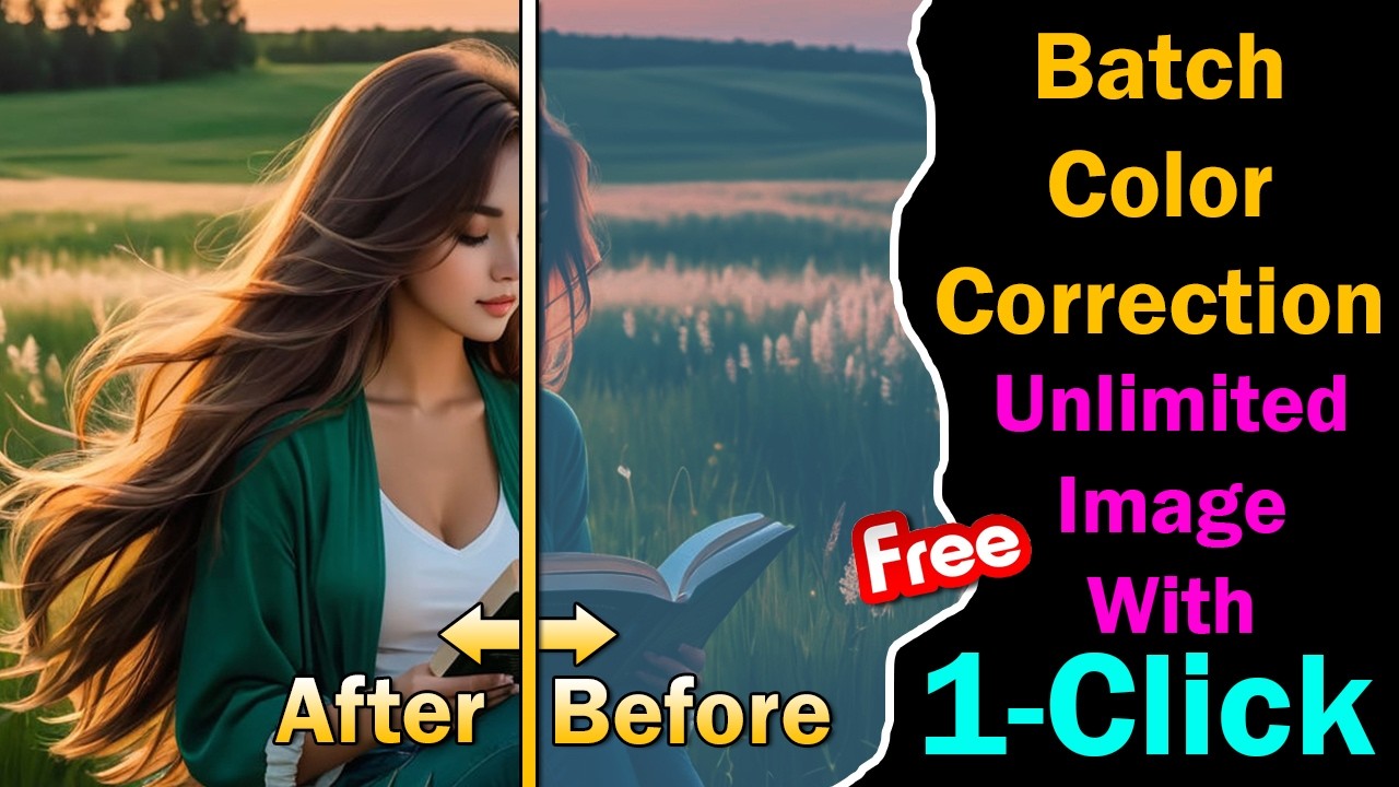 One Click Batch Color Correction for Unlimited Photos 🔥 | Best Tool for Wedding Photographers!
