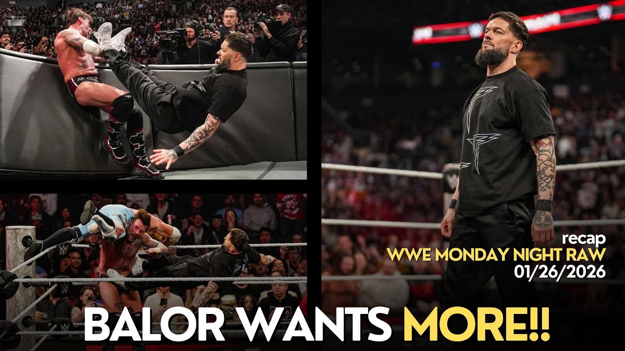 FINN BALOR DESTROYS AJ STYLES DREAMS BEFORE THE WWE ROYAL RUMBLE