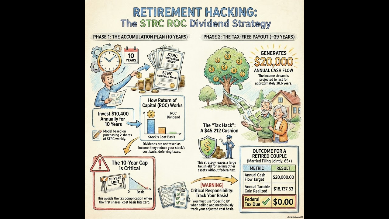 Retirement hacking with ROC dividends from $STRC
