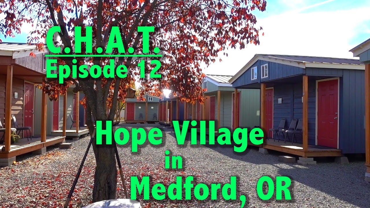HOPE VILLAGE in Medford, OR: a Transitional Tiny House Village for the Homeless
