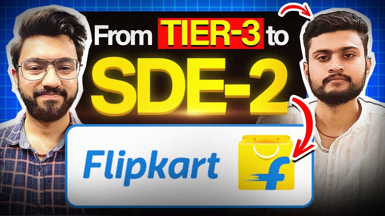 He Cracked Flipkart SDE-2! Full Interview Breakdown (Machine Coding, DSA, LLD)