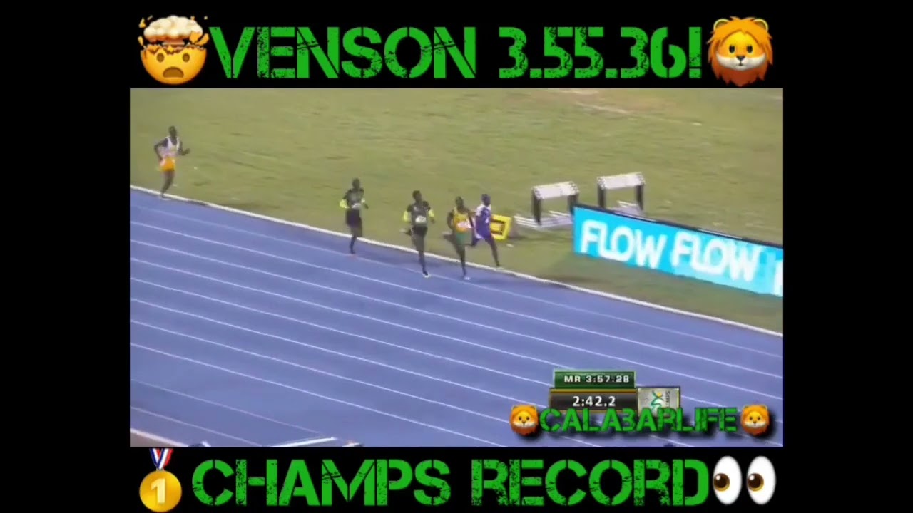 CALABAR-VENSON Destroys KC African ROGERS in class 2 1500m finals MUST SEE