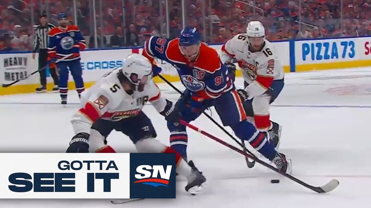 GOTTA SEE IT: Connor McDavid Splits The Defence, Sets Up Beauty Leon Draisaitl Goal