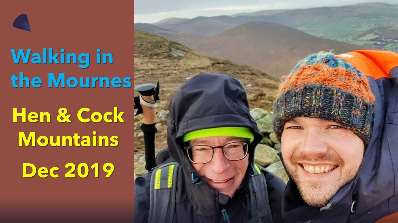 Walking in the Mournes 3 Dec 14th 2019 Attempting Hen, Cock and Pigeon Rock Mountain Loop