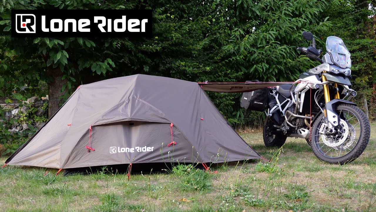Test de la tente Lone Rider ADV Tent : pensée pour ceux qui voyagent (beaucoup) à moto