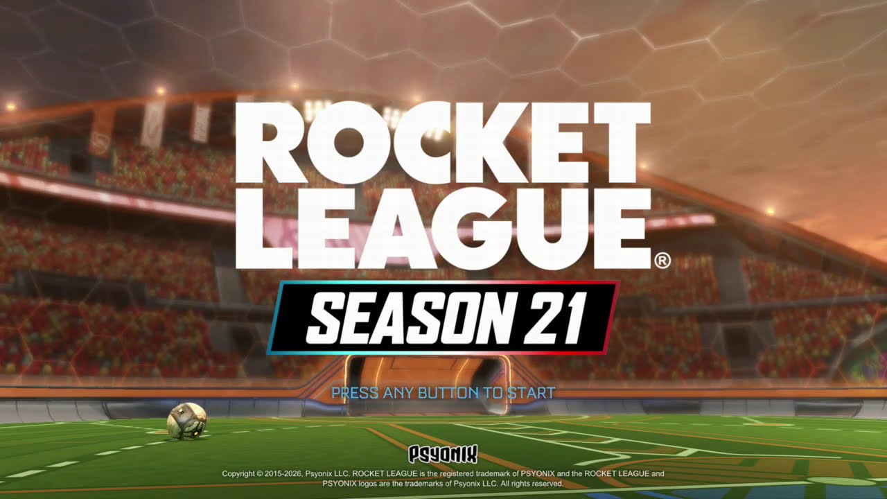 Playing Rocket league!