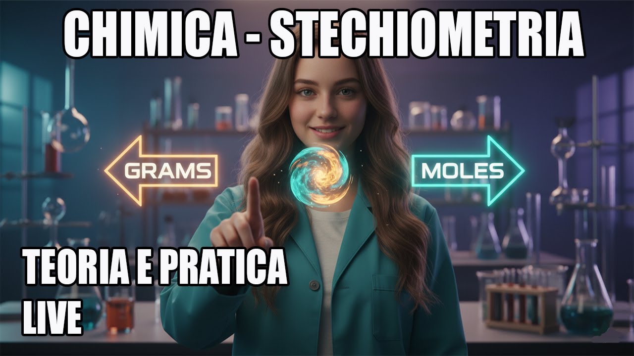 Stechiometria: esercizi svolti passo dopo passo (Chimica Live)