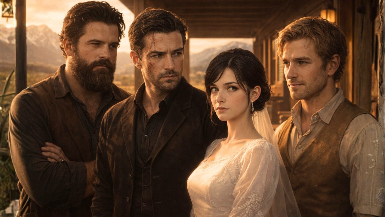 A Virgin Mail Order Bride Arrived to Marry Three Mountain Men But Their Secret Changed Everything