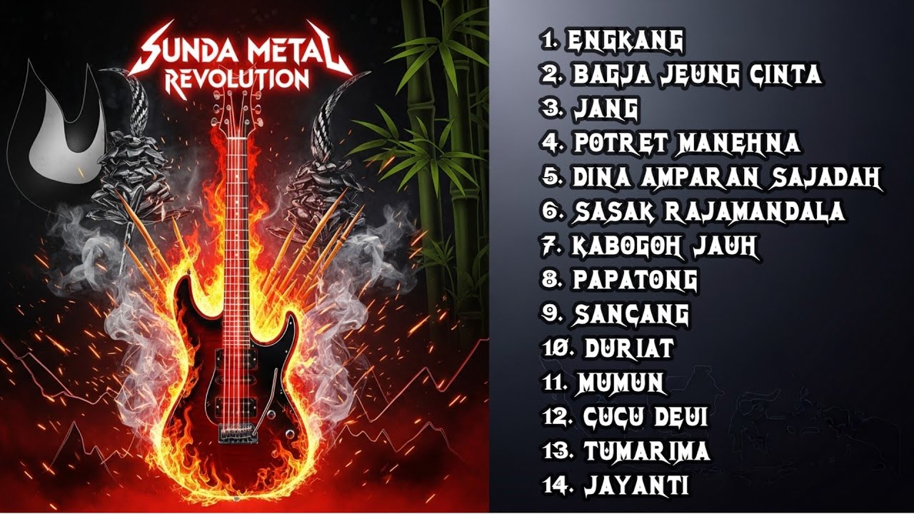 Lagu Sunda Jadi Ganas!🔥 Kumpulan Cover Heavy Metal 2025 yang Bikin Merinding & Auto Headbang!