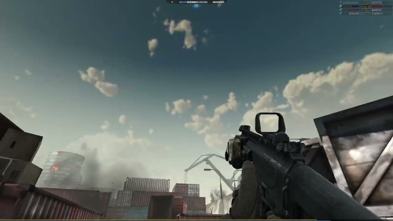 Contract wars 118 kills on Bay5 HC [ACR+Beretta92]