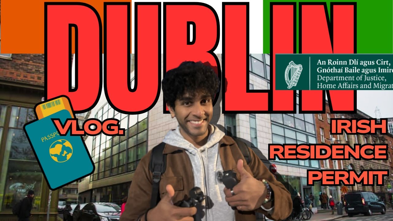 My IRP Appointment Was CRAZY! Galway &rarr; Dublin Full Student Vlog!!!!