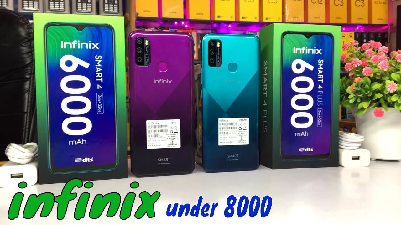 Infinix Smart 4 Vs Infinix Smart 4 Plus | Unboxing | Review | Compare | || 🔋Battery & Big Display