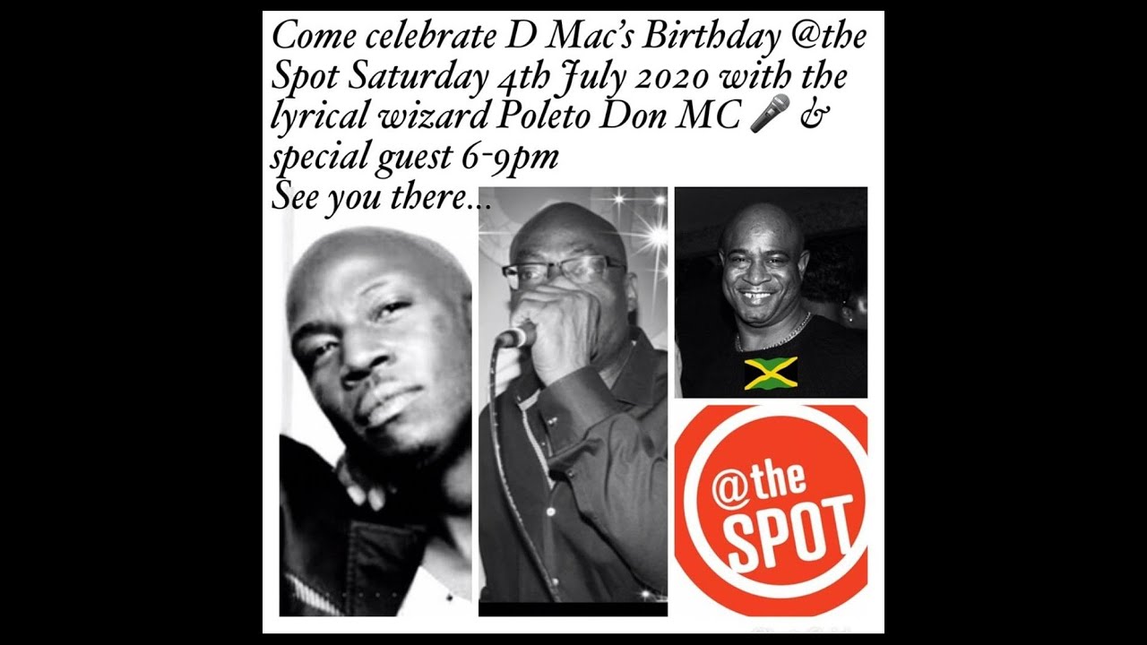 D MAC BDAY BASH @THESPOT FT POLETO DON & MC HOLLYWOOD 5th Avenue PART TWO